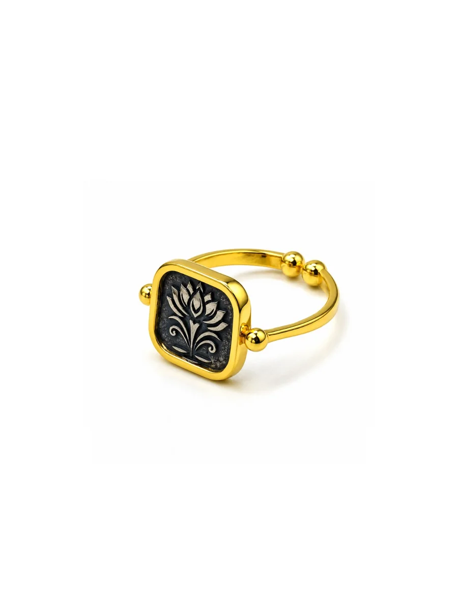 The Lotus Bloom Ring