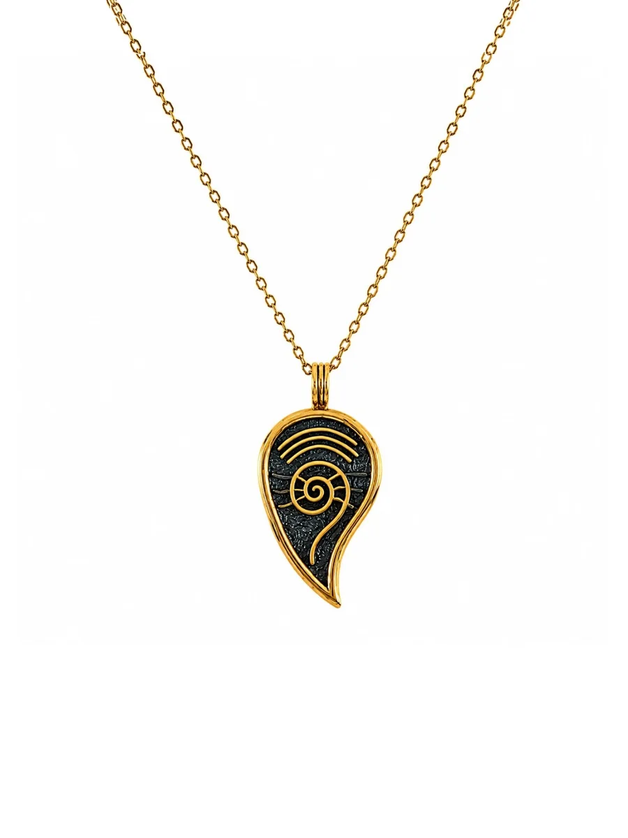 The Spiral Path Necklace
