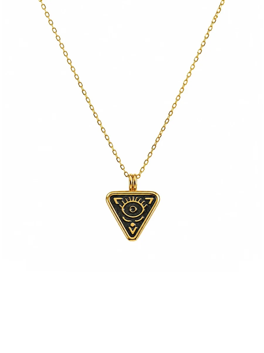 The Triangle Necklace